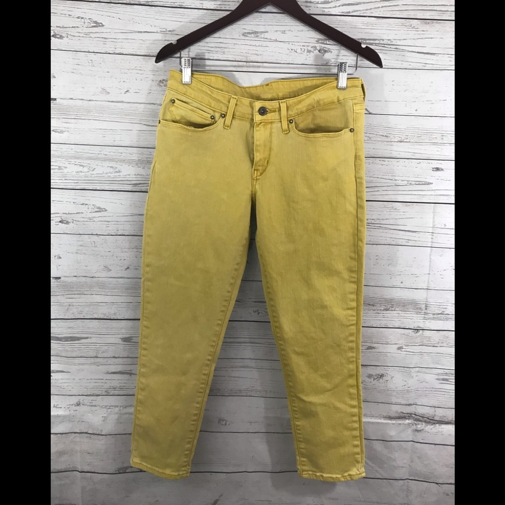 Levi’s Women’s yellow jeans Size 30
